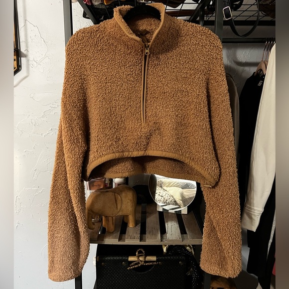 SKIMS Sweaters - Skims Cropped Half Zip